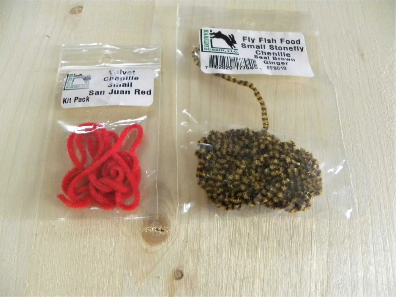 Chenille-fly-tying-material