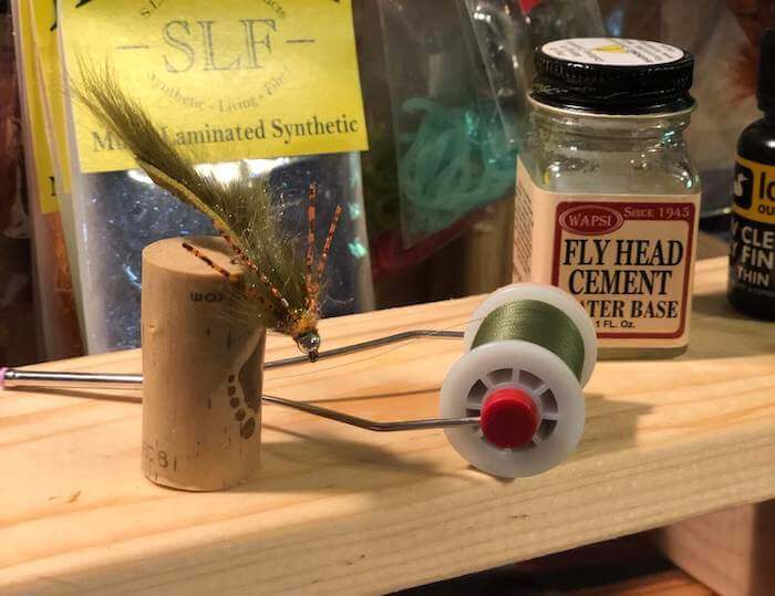 Fly tying streamer