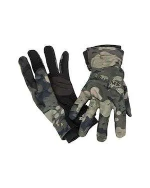 Fishoholic cwGLV-S Cold-Weather Super-Sticky Fishing Gloves - 3 pull-b